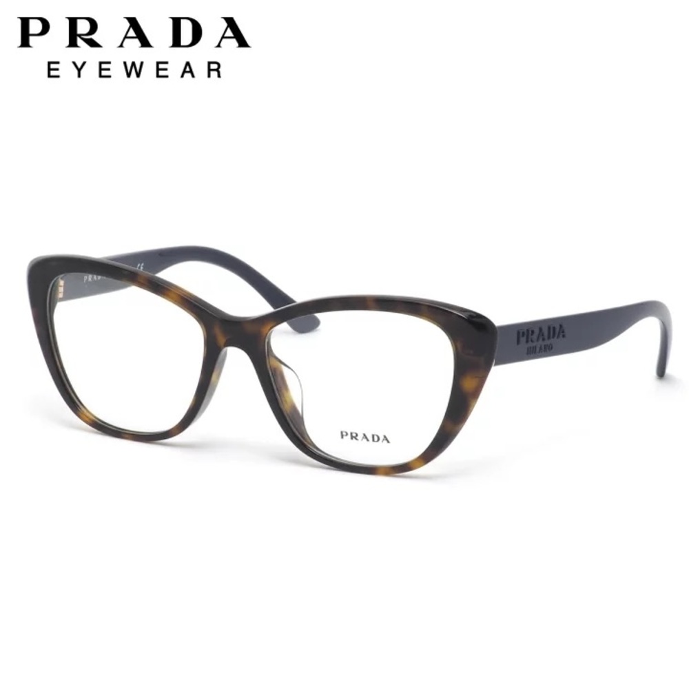 New - Prada Havana Butterfly PR 04WV Eyeglasses